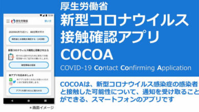 Photo of 新型コロナウイルス接触確認アプリ（COCOA) COVID-19 Contact-Confirming Application